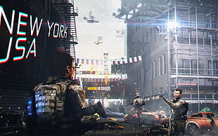 game application screenshot, Tom Clancy's The Division, video games HD wallpaper