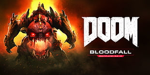 Doom Bloodfall game cover HD wallpaper