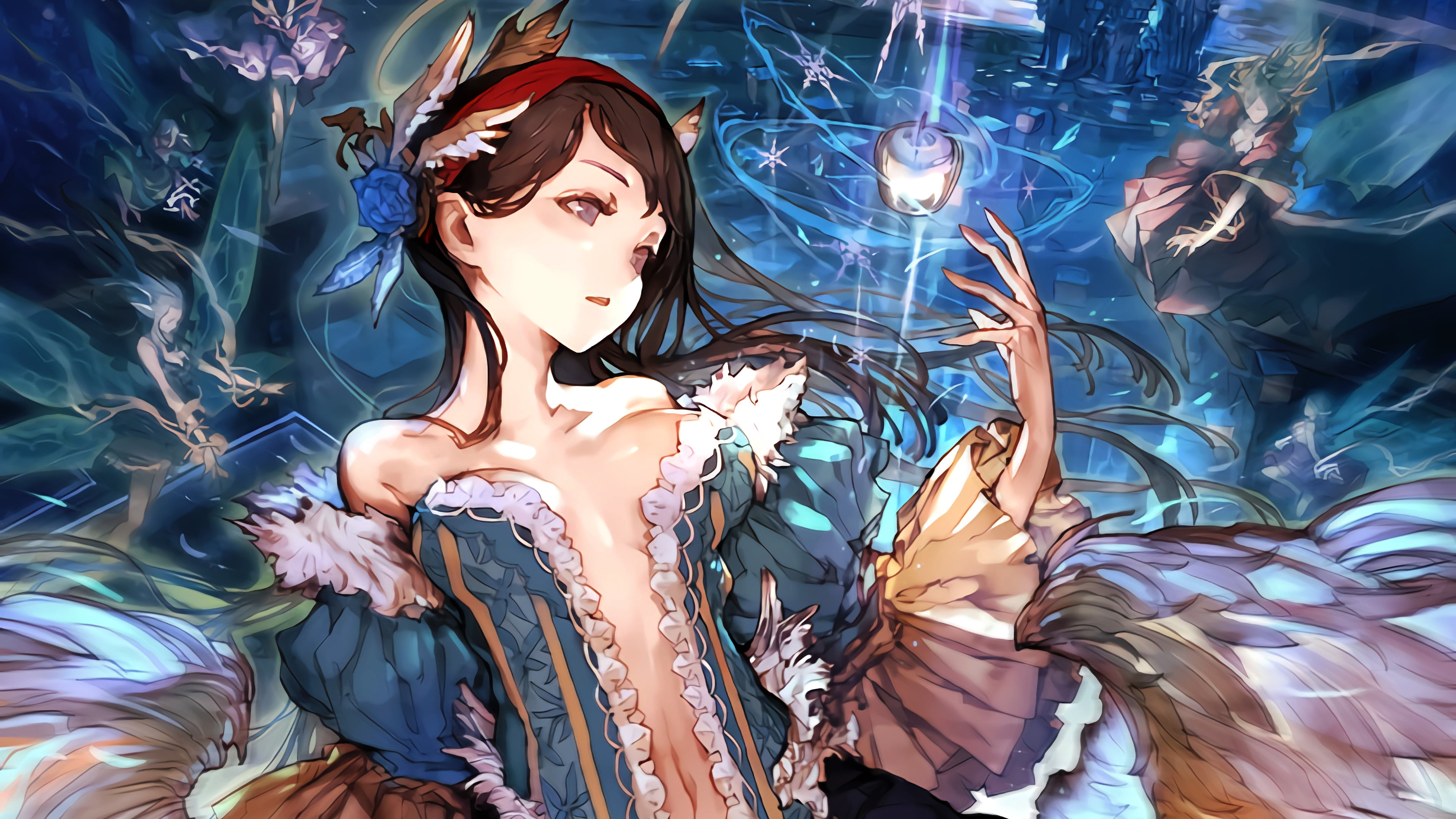 Anime Shadowverse Snow White Hd Wallpaper Wallpaper Flare