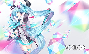 Vocaloid digital graphic wallpaper
