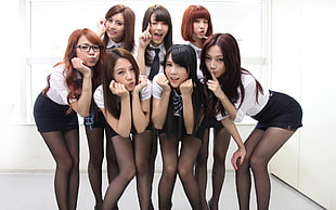 Korean K-Pop female singers HD wallpaper