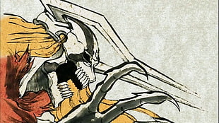 monster illustration, Bleach, anime, Kurosaki Ichigo