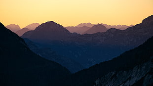 mountain photography HD wallpaper