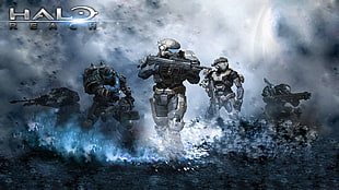 Halo game illustration, Halo, Halo Reach HD wallpaper