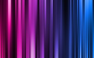 purple and white window curtain, abstract, colorful, wavy lines, blue