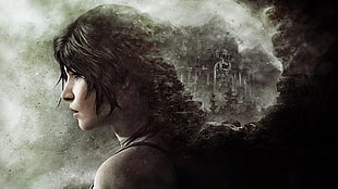 female character wallpaper, video games, Tomb Raider, Lara Croft, Rise of the Tomb Raider
