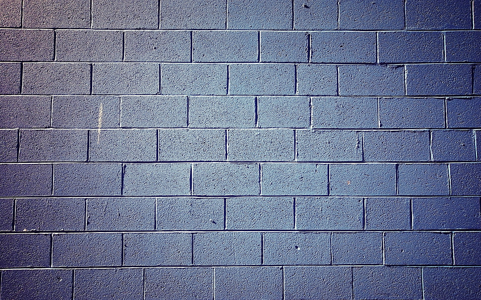 grey concrete brick wall HD wallpaper