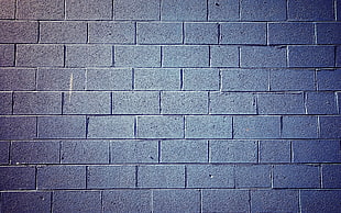 grey concrete brick wall HD wallpaper