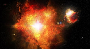 supernova explosion HD wallpaper