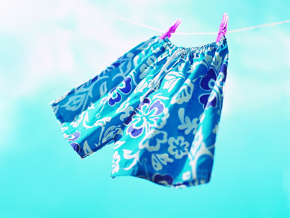 black and white floral board shorts HD wallpaper