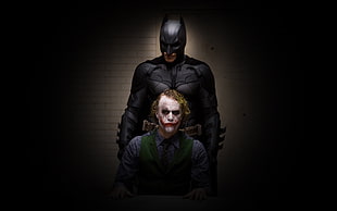 Batman and The Joker illustration, Batman, Joker, movies