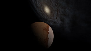 moon illustration, Space Engine, planet, space, space art