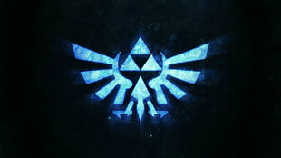 Legend of Zelda Triforce emblem, The Legend of Zelda, video games, hylian crest HD wallpaper
