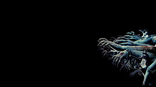 zombie hands graphic wallpaper, Resident Evil, video games, zombies HD wallpaper