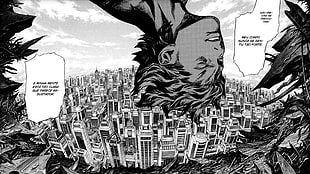 manga series, manga, Zetman, monochrome HD wallpaper