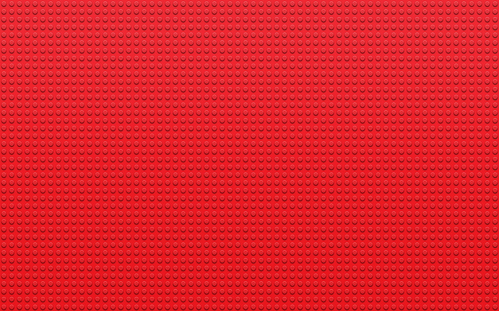 Lego,  Points,  Circles,  Red HD wallpaper