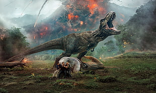 The Jurassic Park illustration
