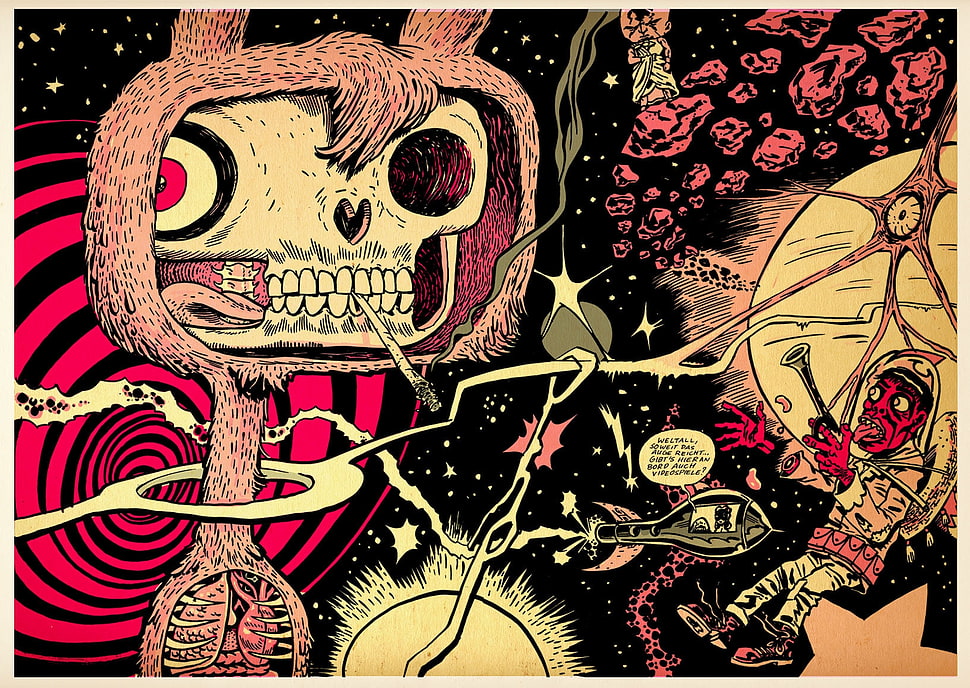 comic strip HD wallpaper