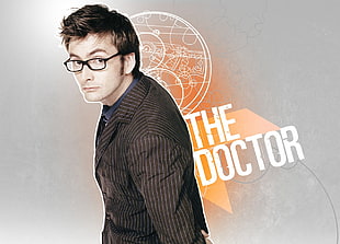 The Doctor advertisement, Doctor Who, The Doctor, TARDIS, David Tennant HD wallpaper