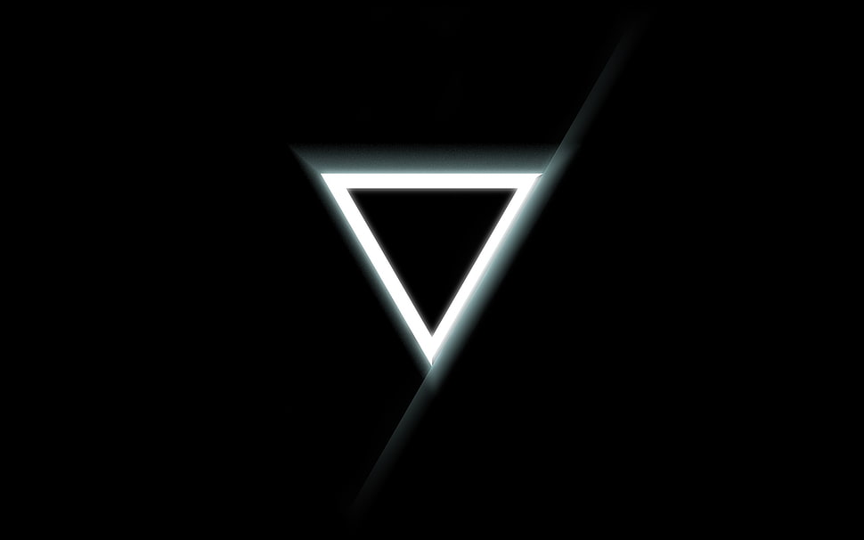 triangle logo HD wallpaper