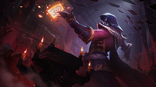 League of Legends Twisted Fate digital wallpaper, Summoner's Rift, Twisted Fate