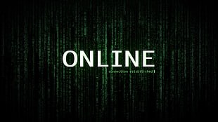 Online graphic illustration, The Matrix HD wallpaper