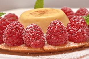 red raspberries