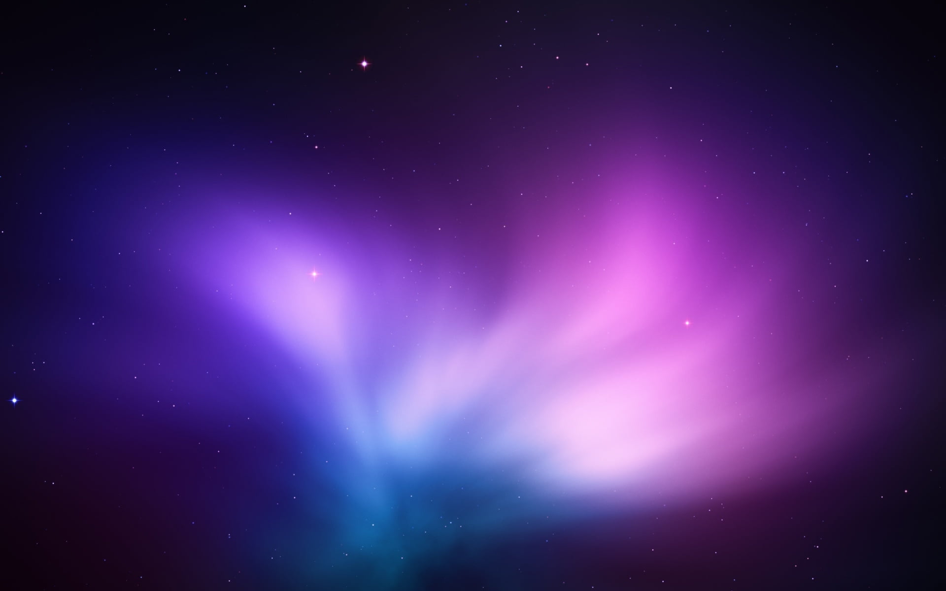 purple and blue galaxy