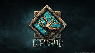 Ice Wind logo, Icewind Dale, video games HD wallpaper