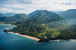nature, Hawaii, landscape, mountains