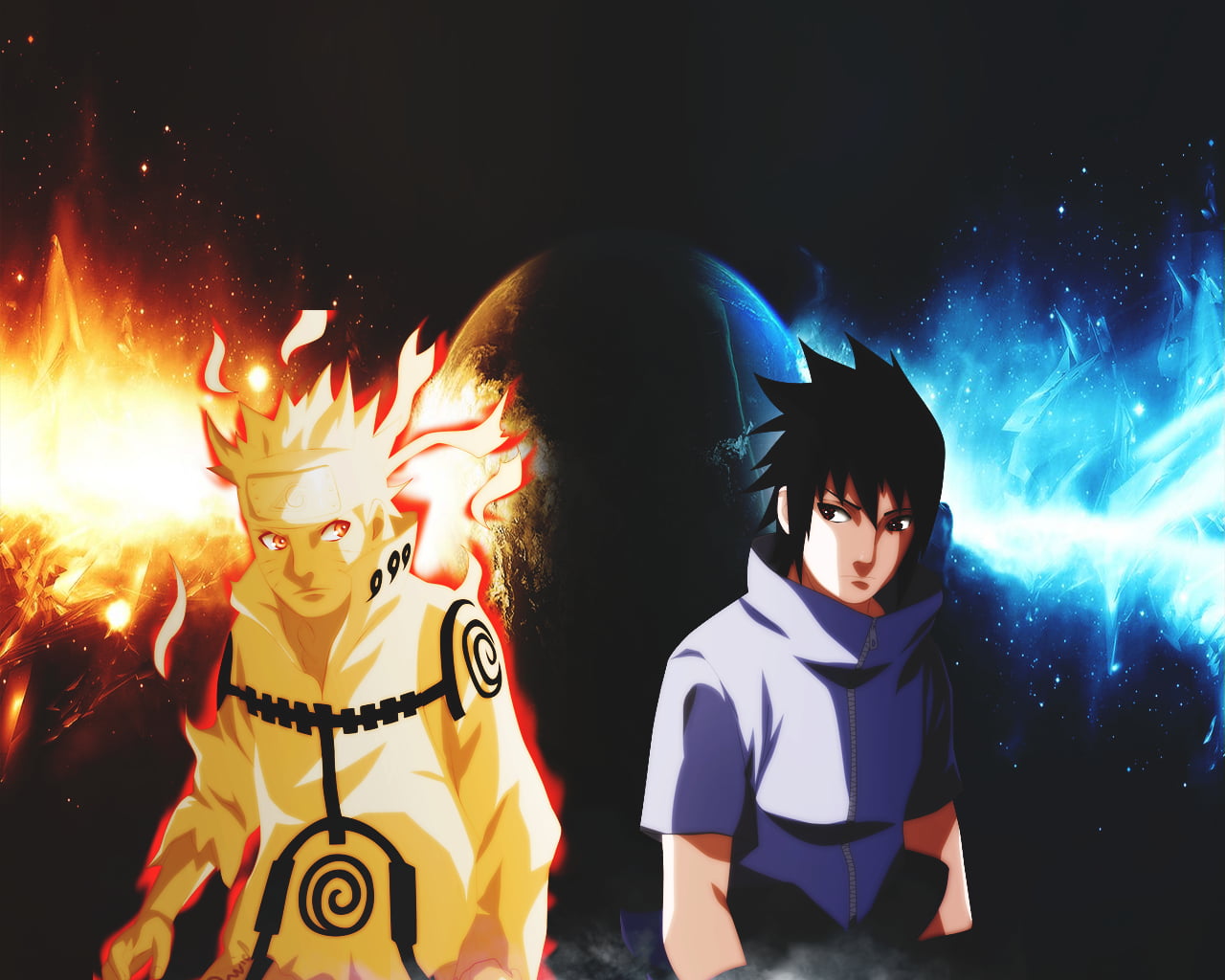 Naruto and Sasuke fan art, Naruto Uchiha Uzumaki Naruto wallpaper | Wallpaper