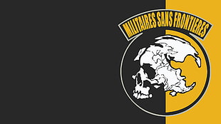 Militaries Sans Frontiers logo HD wallpaper