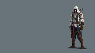 Assassin's Creed character digital wallpaper