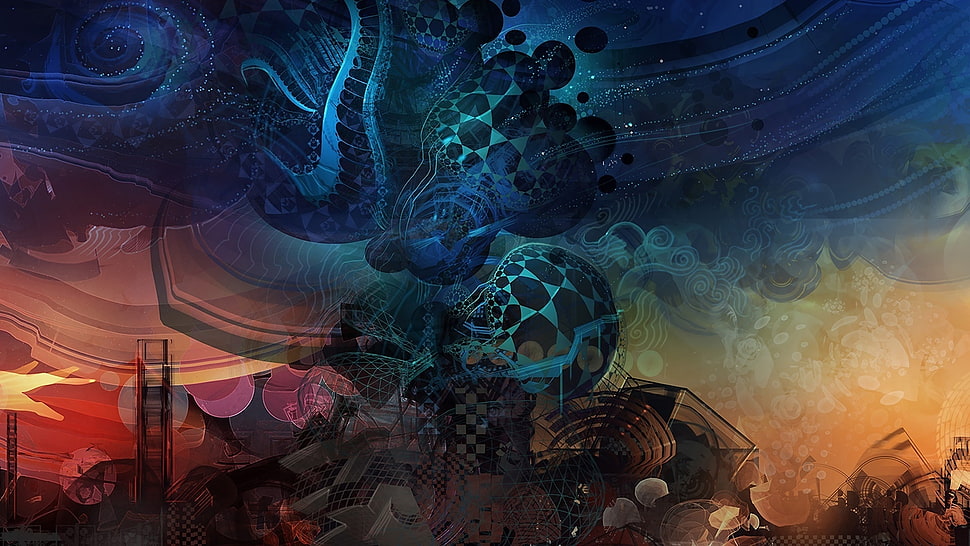 Light,  Pattern,  Fantasy,  Imagination HD wallpaper