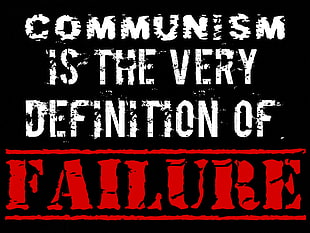 communism is the very definition of failure text, quote, Fallout, Fallout 3, Liberty Prime HD wallpaper