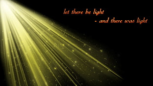 yellow light, God, lights, quote, Holy Bible HD wallpaper