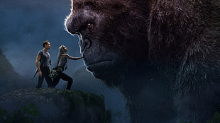 Kong Skull Island digital wallpaper HD wallpaper