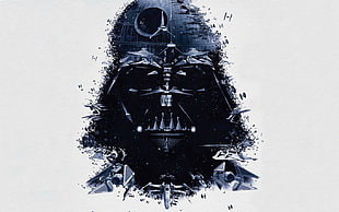 Dart Vader illustration HD wallpaper