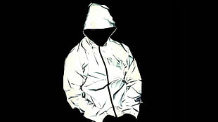 white hoodie, music, Death Grips HD wallpaper