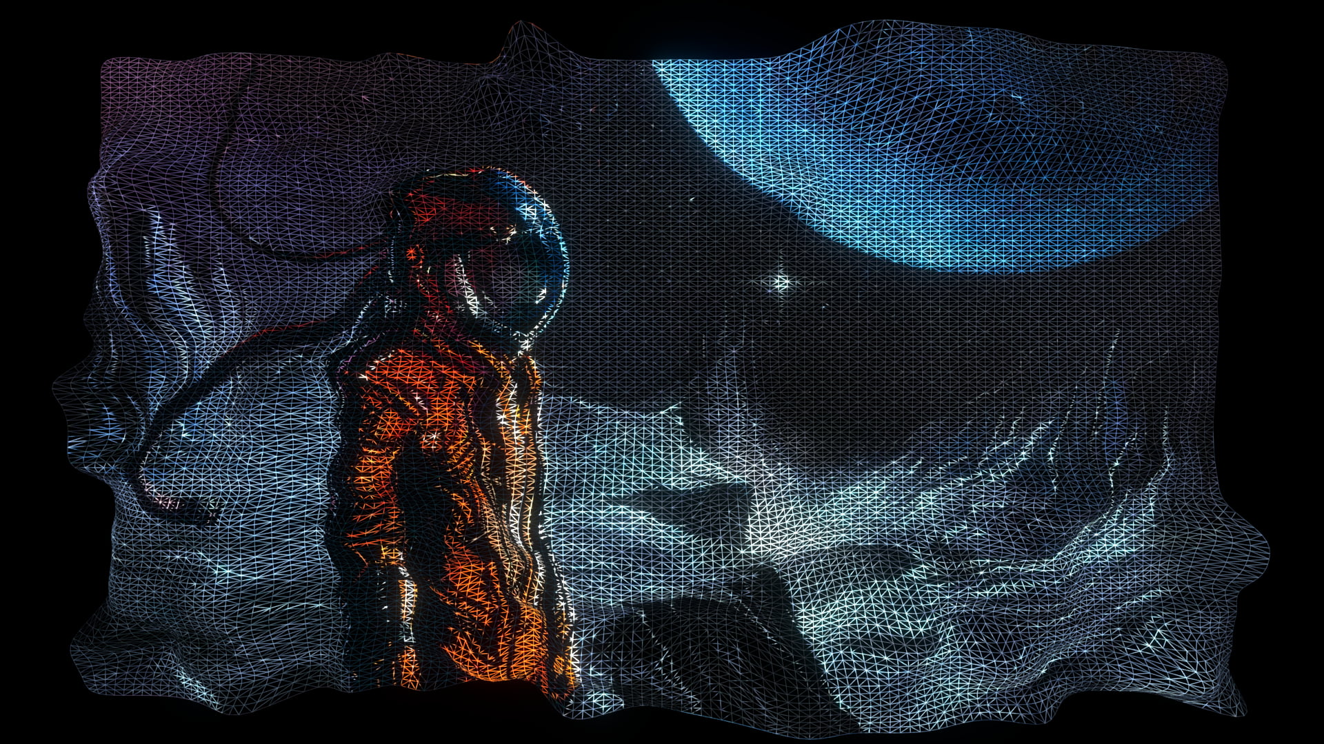 astronaut digital wallpaper, astronaut, space, digital art