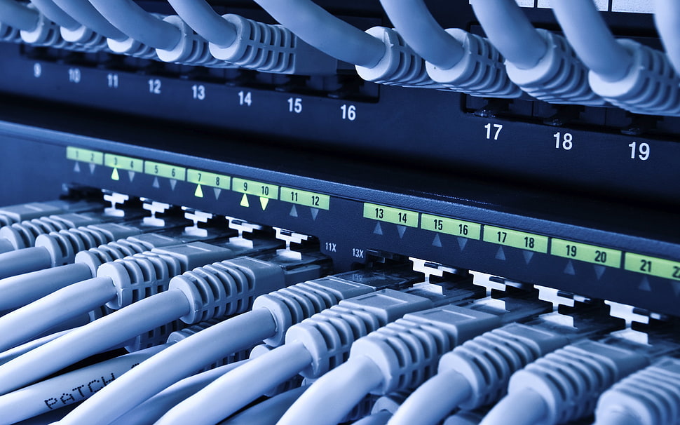RJ45 cables HD wallpaper