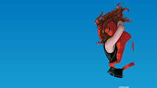 Spider-Man wallpaper, Spider-Man, Peter Parker, Mary Jane Watson, artwork HD wallpaper
