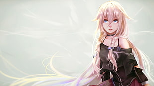 blond female anime character
