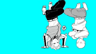 Saitama and Genos illustration, One-Punch Man