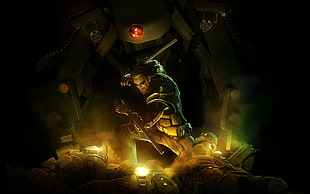 League of Legends Darius poster, Deus Ex: Human Revolution, Deus Ex, video games HD wallpaper