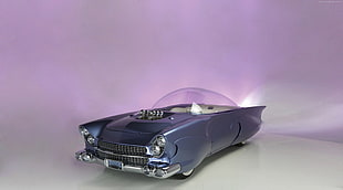 black muscle convertible coupe scale model