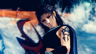 black haired female animated character, video games, Final Fantasy XIII, Oerba Yun Fang HD wallpaper