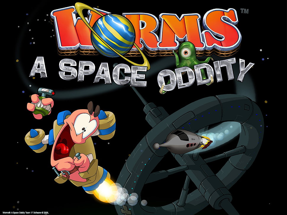 Worms a Space Oddity wallpaper, Worms, Worms: A Space Oddity HD wallpaper