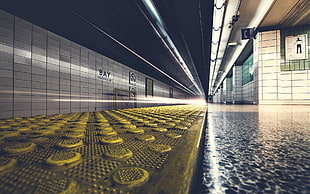 train station, subway HD wallpaper