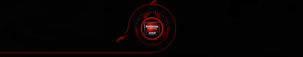 AMD, Radeon, black HD wallpaper